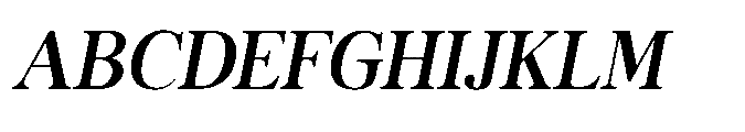 Kachiba Italic Font UPPERCASE