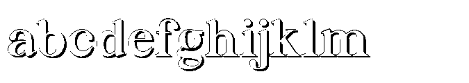 Kachiba Shadow FONT