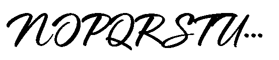 Kactigona Font UPPERCASE