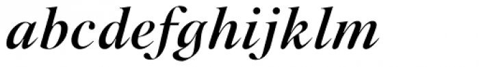 Kaczun Oldstyle Bold Italic Font LOWERCASE