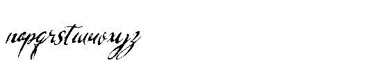 Kadegon Italic Font LOWERCASE