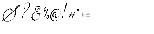 Kadegon Regular Font OTHER CHARS