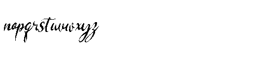 Kadegon Regular Font LOWERCASE
