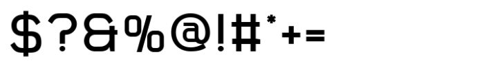 Kadera Regular Font OTHER CHARS