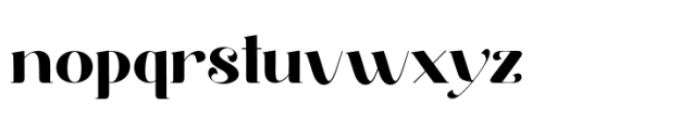 Kadire Regular Font LOWERCASE