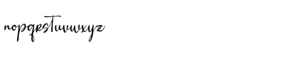 Kaelea Sammy Regular Font LOWERCASE