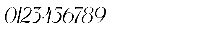 Kaeleya Italic Font OTHER CHARS