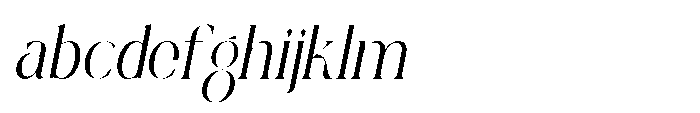 Kaeleya Italic FONT