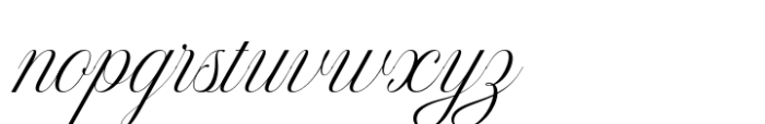 Kaelyna Script Font LOWERCASE