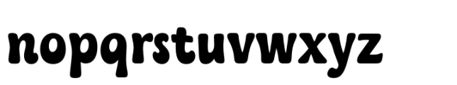 Kaeswaii Condensed Bold Font LOWERCASE