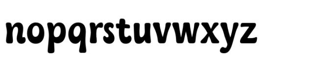 Kaeswaii Condensed Demi Font LOWERCASE