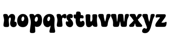 Kaeswaii Condensed Ex Bold Font LOWERCASE