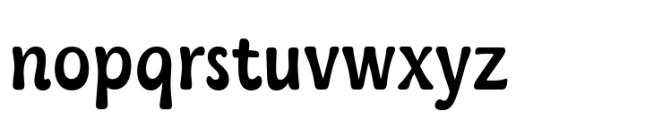 Kaeswaii Condensed Medium Font LOWERCASE