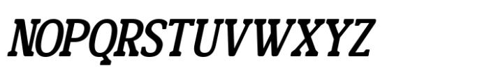 Kafilas Italic Font UPPERCASE
