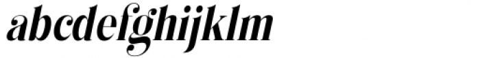 Kage Pro Demibold Oblique Font LOWERCASE