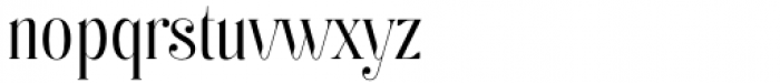 Kage Pro Thin Font LOWERCASE