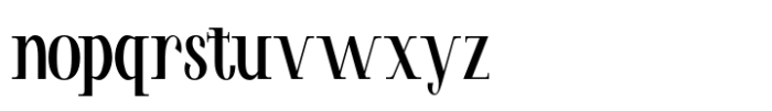 Kagea Regular Font LOWERCASE