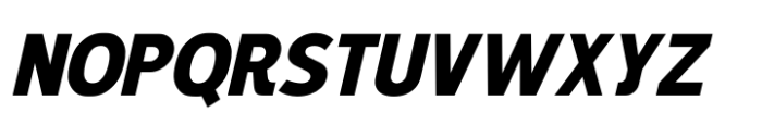 Kageno Italic Font UPPERCASE