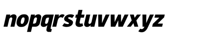Kageno Italic Font LOWERCASE