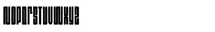 Kagero Font LOWERCASE