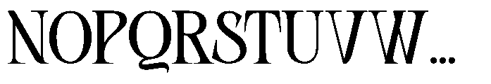 Kaget Regular Font UPPERCASE