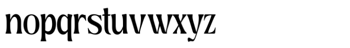 Kagista Display Bold Condensed Font LOWERCASE