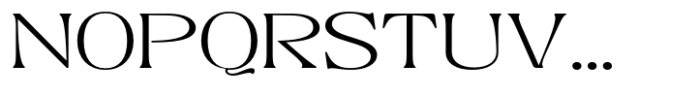 Kagista Display Light Expanded Font UPPERCASE