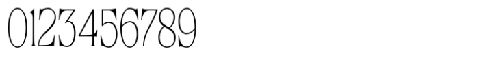 Kagista Display Thin Condensed Font OTHER CHARS