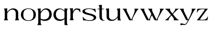 Kagista Display Variable Font LOWERCASE