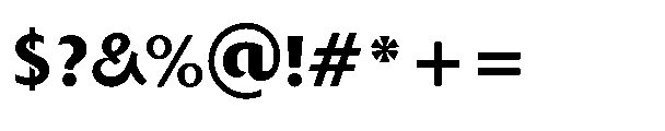 Kago Regular Font OTHER CHARS