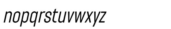 Kagoda Italic Font LOWERCASE