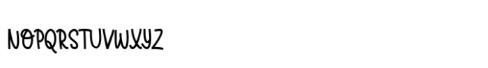 Kagomechan Regular Font UPPERCASE