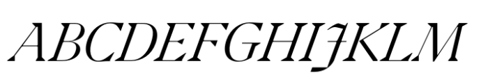Kaguci Light Italic Font UPPERCASE