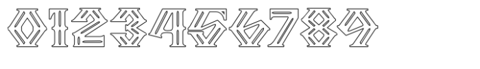 Kagura Outline Font OTHER CHARS