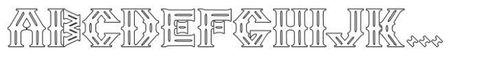 Kagura Outline FONT