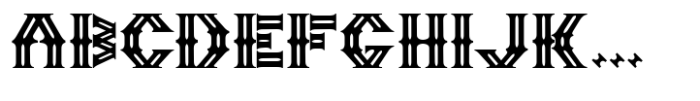 Kagura Regular Font UPPERCASE