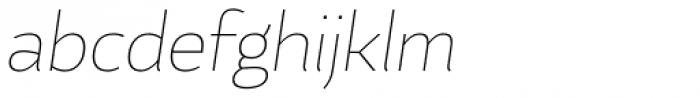 Kahlo Light Essential Italic Font LOWERCASE