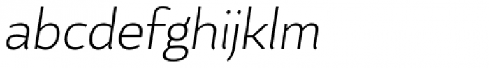 Kahlo Medium Pro Italic Font LOWERCASE