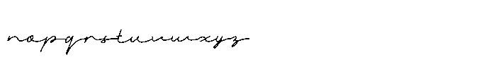 Kahyana Font LOWERCASE