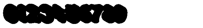 Kaiby Extrude Font OTHER CHARS