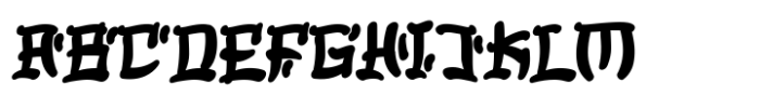 Kaijuz Font UPPERCASE