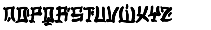 Kaijuz Font UPPERCASE