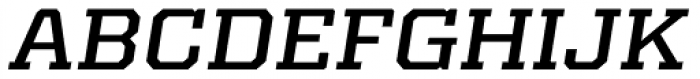 Kairos Pro Extd Medium Italic Font UPPERCASE