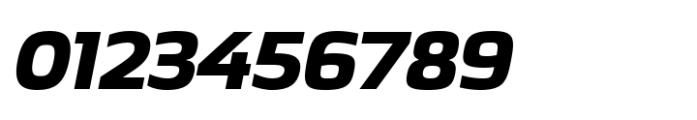 Kaisar Black Italic Font OTHER CHARS