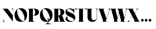 Kaixasena Black Font UPPERCASE