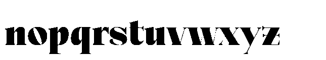 Kaixasena Black Font LOWERCASE
