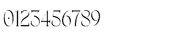 Kaixasena Extra Light Font OTHER CHARS