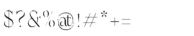 Kaixasena Extra Light Font OTHER CHARS