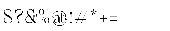 Kaixasena Light Font OTHER CHARS