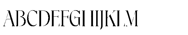 Kaixasena Light Font UPPERCASE